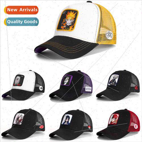 Cartoon Naruto Baseball Cap Anime Mesh Hat American Trucker