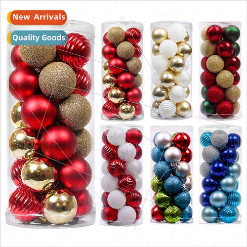 Christmas decoration 4/6cm24pcs electroplated plastic ball s
