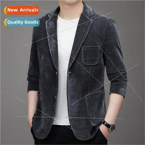 Corduroy su men senior sense spring fall business casual gen