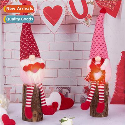 2023 Valentine Day decorations new sting wh lights faceless