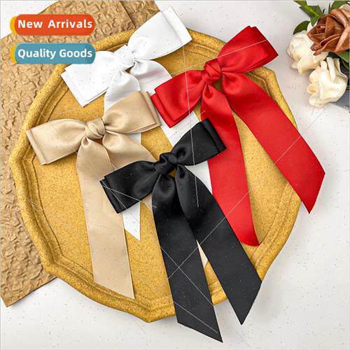 Japan bow fluttering bhairpin female Korea ins simple versat