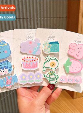 Korea children hair clips ltle girl cute cartoon rabb pressu