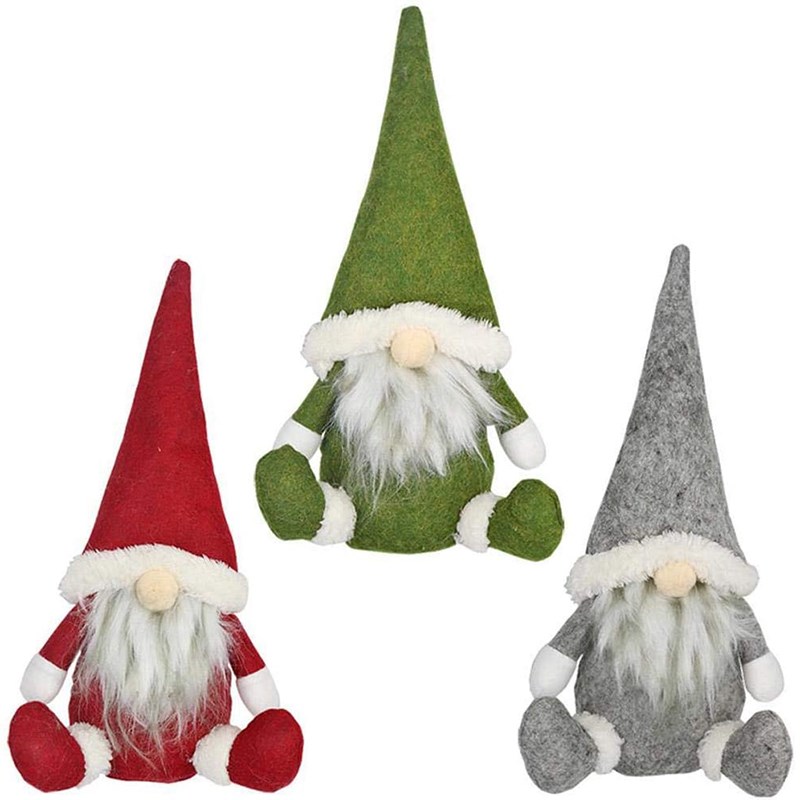 1pc faceless santa doll window christmas decorations gift or