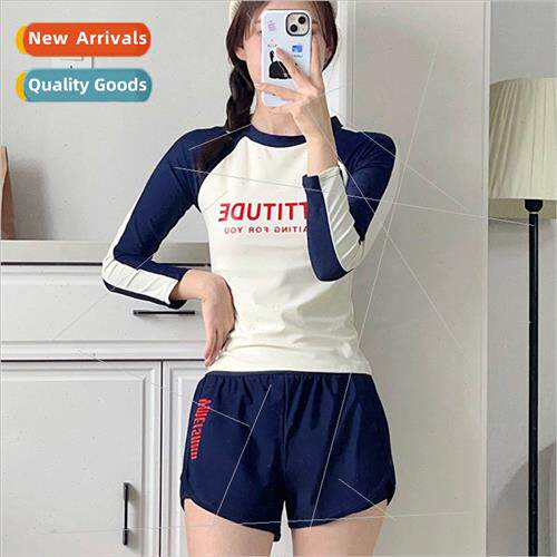 Swimsu womens spl long-sleeved conservative 2024 new advance