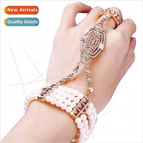 Star Fan Bingbing glass pearl bracelet Taobao rhinestone one