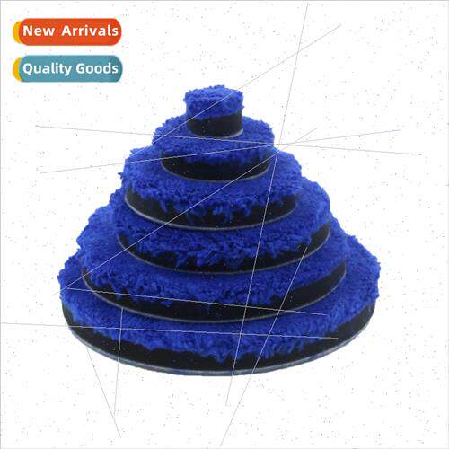Car beauty 2-7 inch towel cloth polishing waxing disk scratc