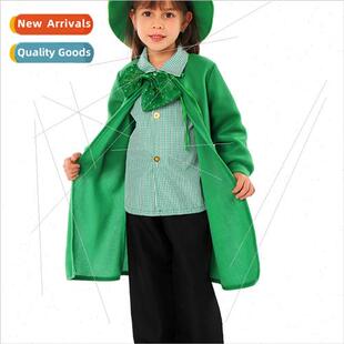 Ireland St. Patricks Day Green Cape Kids School Holiday Part