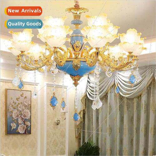 Europe chandelier simple modern living room lights zinc allo