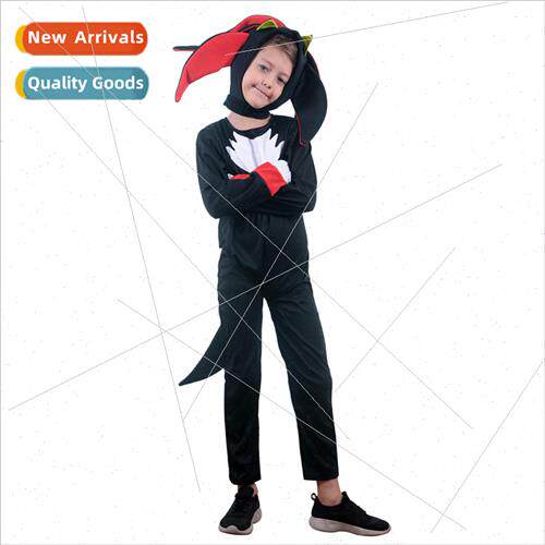 Supersonic Kid Black Sonic Xat Halloween Role Play Costume