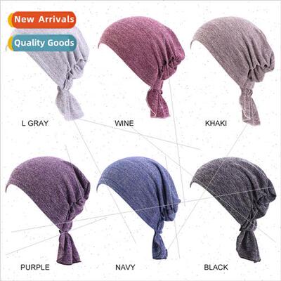 2020 new cotton women elastic bandana elastic bcap chemother