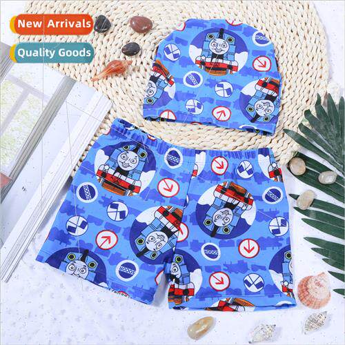 2023 Fashion Childrens Swimming Pants wh Swim Cap Customizab