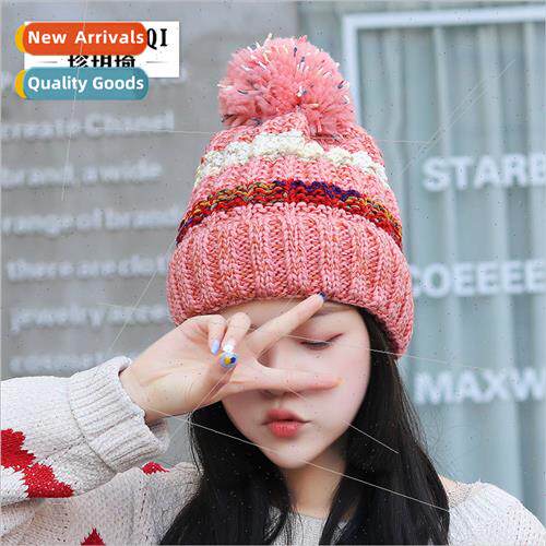 new women hat winter padded cold protective ear wool cap fas