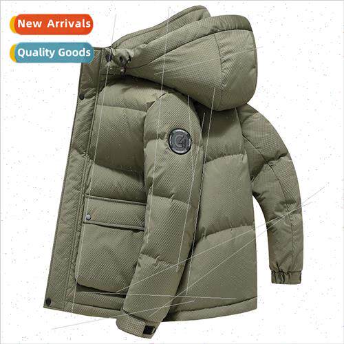 2023 winter new male down jacket middle-aged down jacket men