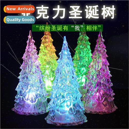 Acrylic Christmas Tree Colorful ght ghts Glowing Christmas T