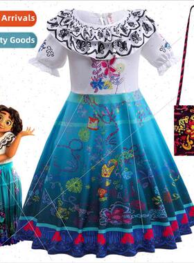 ttle Girl Princess Childrens Cosplay Costume Magic Full Hous