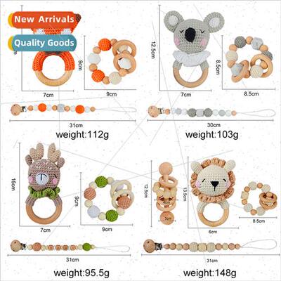 Baby Toys  Box Rattle Rattle Teether Bracelet Pacifier Chain