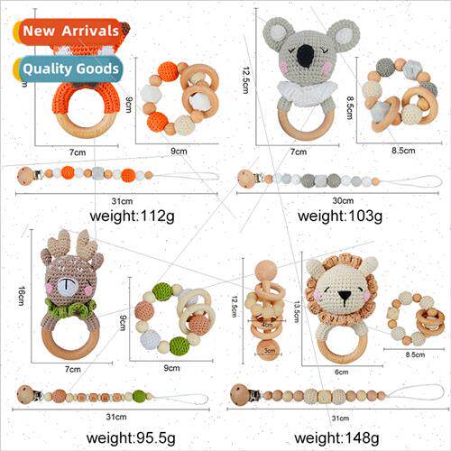 Baby Toys  Box Rattle Rattle Teether Bracelet Pacifier Chain