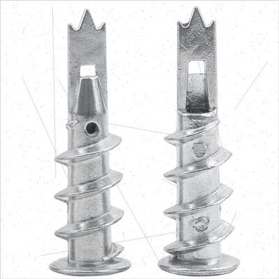 Zinc alloy cross groove crown triangle gypsum board special