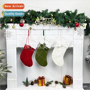 Hanging Christmas Knted Stocking Chr 2023 Bag New
