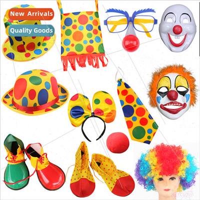 Halloween Clown Costume Clown Costume Clown Hat Nose Clown M
