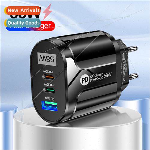 minescent 58W Dual Fast Charge 2PD+QC3.0 USB Fast Charger Ce