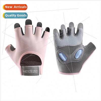 New half-finger gloves men women -slip breathable outdoor tr