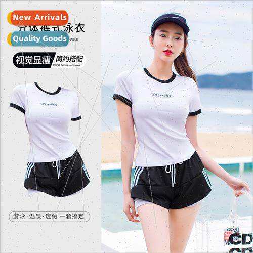 Spl Sports Swimsu Student Fashion Slimming Boxer Style Swims