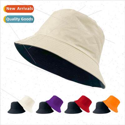 Cotton high- double-sided fisherman hat Korea  apparent face