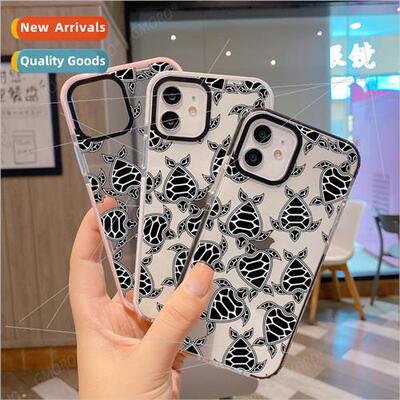 Turtle Apple Phone Case iphone13 Transparent Case 14Promax S