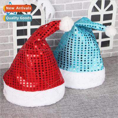 Santa Claus Sequin Hat Christmas Hat Christmas Party Party D