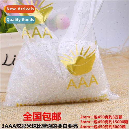 2mm colorful rice beads diy weaving bracelet necklace loose