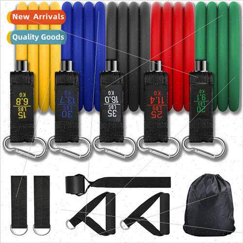 Tensioner 11pcs set fness tensioner tension rope multifuncti