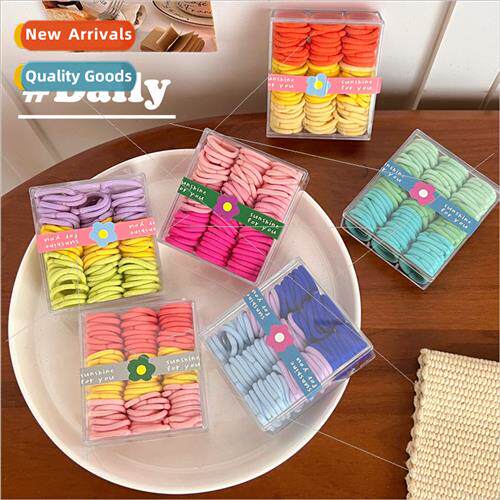 Girls baby hair rope elastic good children leather bdoes not