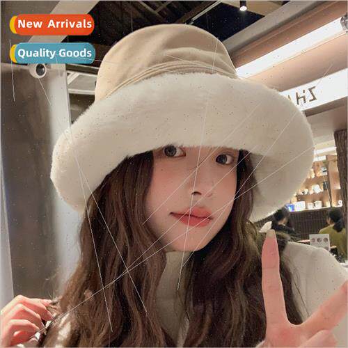 Hat female fall winter new padded thickened warm fisherman h