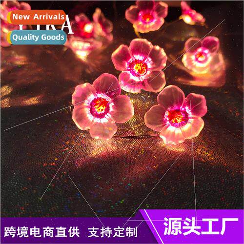 Spring series simulation cherry blossom modeling LED string