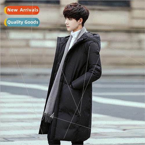 Large package edge down jacket men winter long jacket new th