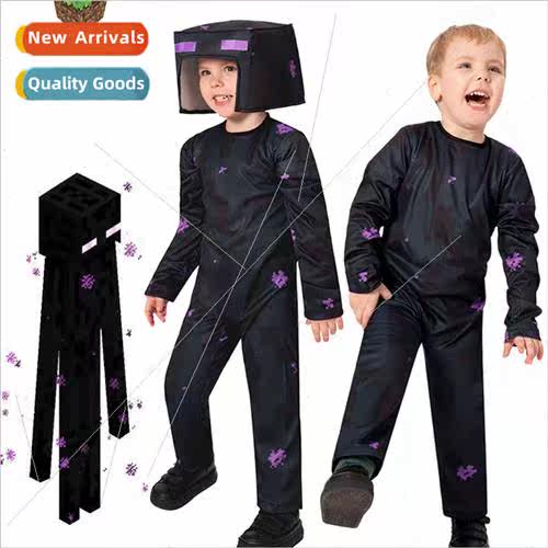 Halloween new childrens cos costumes my world minecraft shad