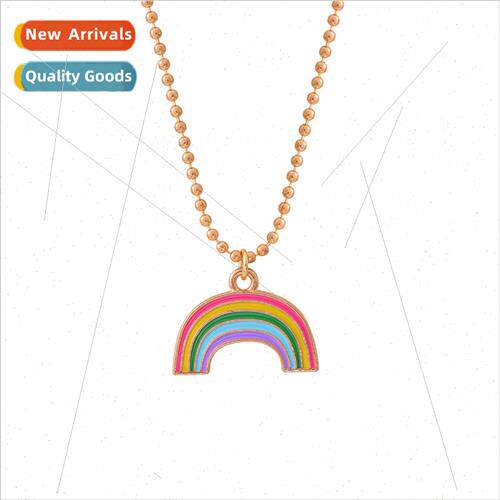 Europe Uned States rainbow necklace fashion wild rainbow pen