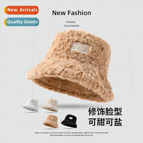 Winter hundred wh fisherman hat female thickened imation rab