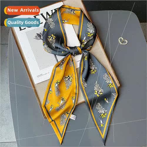 Korea  new spring fall fashion temperament long silk scarf f