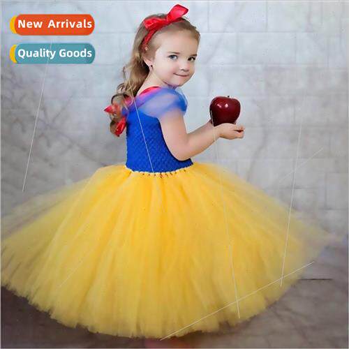 Europe Snow Whe dress Halloween new girls lace dress Christm