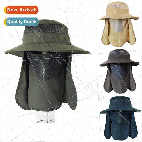 Large-brimmed fisherman hat summer sun hat outdoor quick-dry