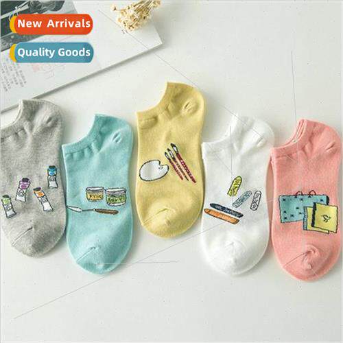 2023 Japanese new invisible boat socks summer thin female co