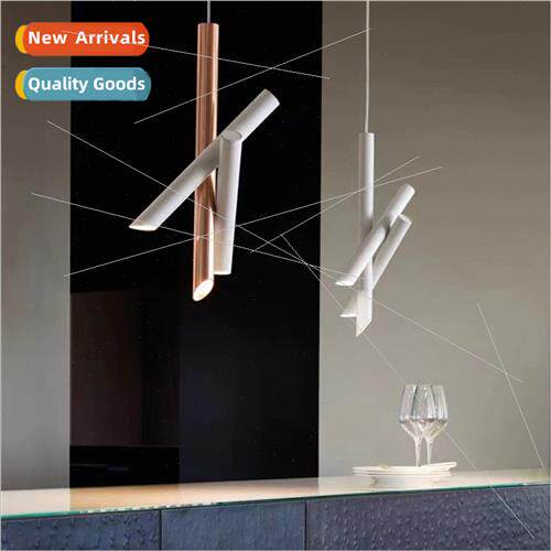 -modern creative living room background wall chandelier dini