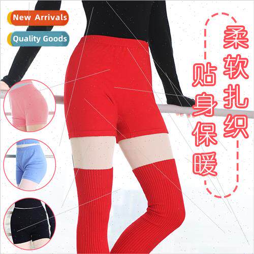Adult dance sweater shorts fall and winter knted warm shorts