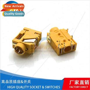 3.5 Video Audio Socket Horizontal Pin 3.5MM Plat Gold 362