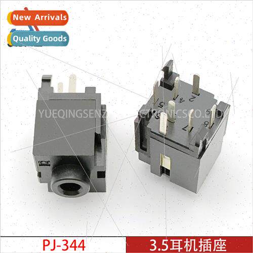 3.5 headphone socket PJ-344 3.5MM audio video socket 7-pin p