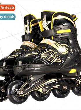 Ou Shen inline skating skates children full set 3-5-6-8-10 y