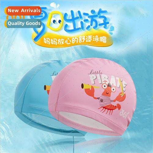 Professional sports men, women and children wh swimming cap