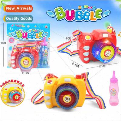 Bubble Camera Electric Camera Bubble Blower Kids Outdoor Toy